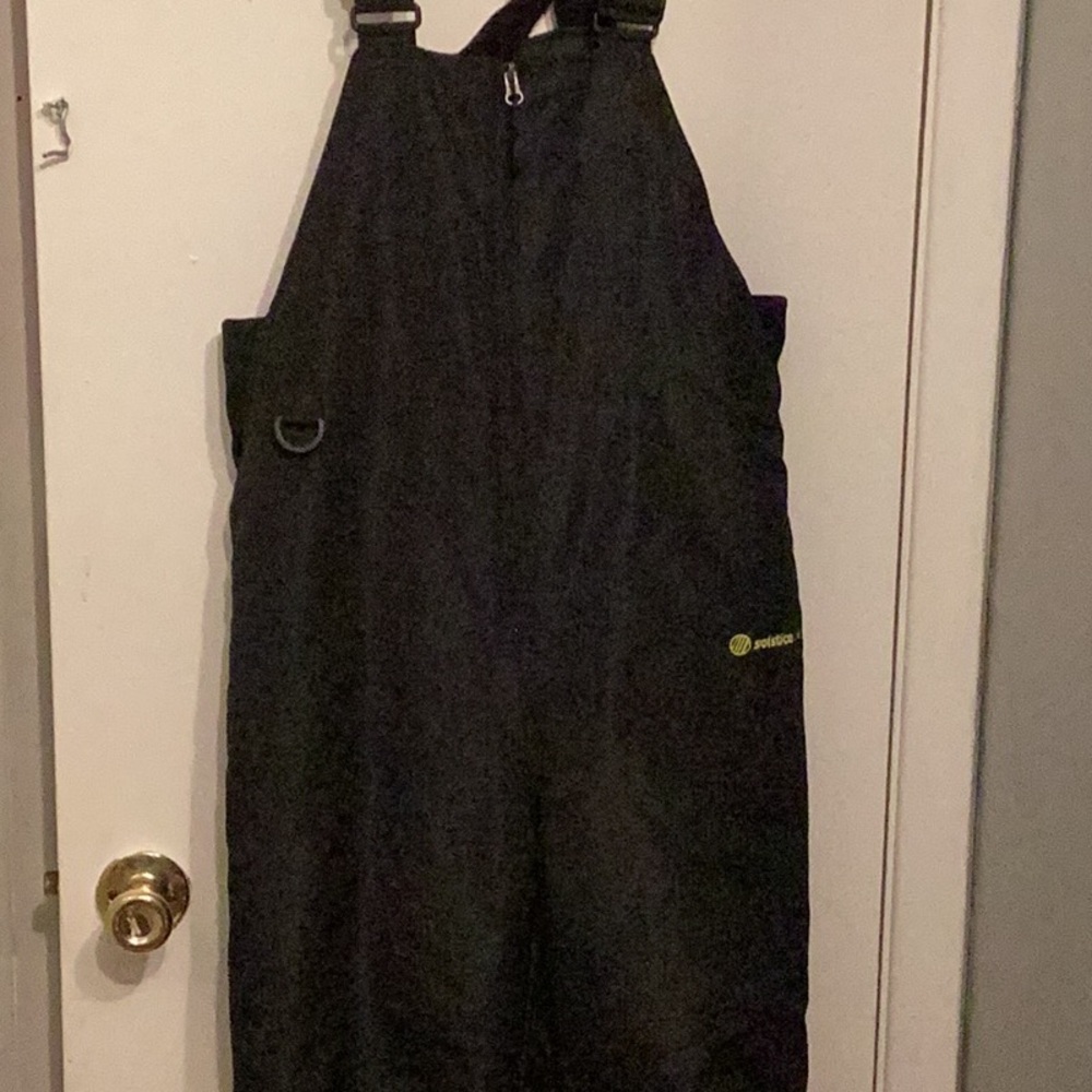 Solstice Kids Black Snow Bib